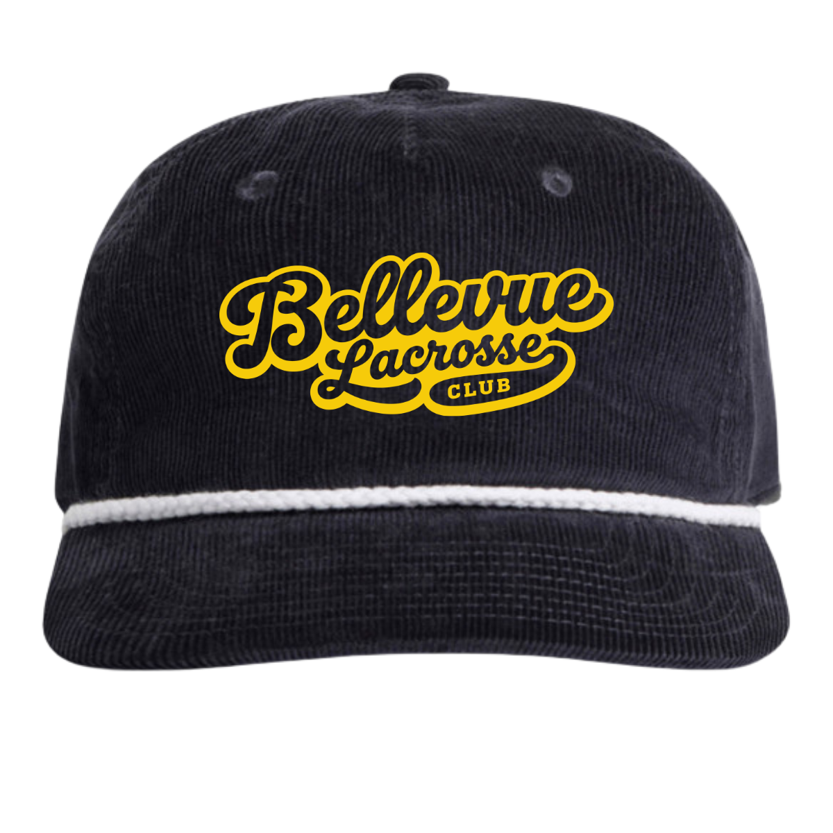 Bellevue Lacrosseas Colour Class Cord Rope Hat