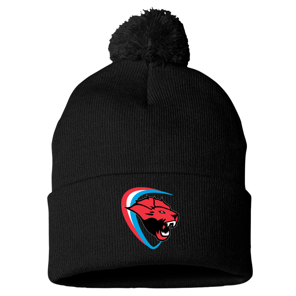 Luxembourg Lacrosse Sportsman Pom-Pom Beanie