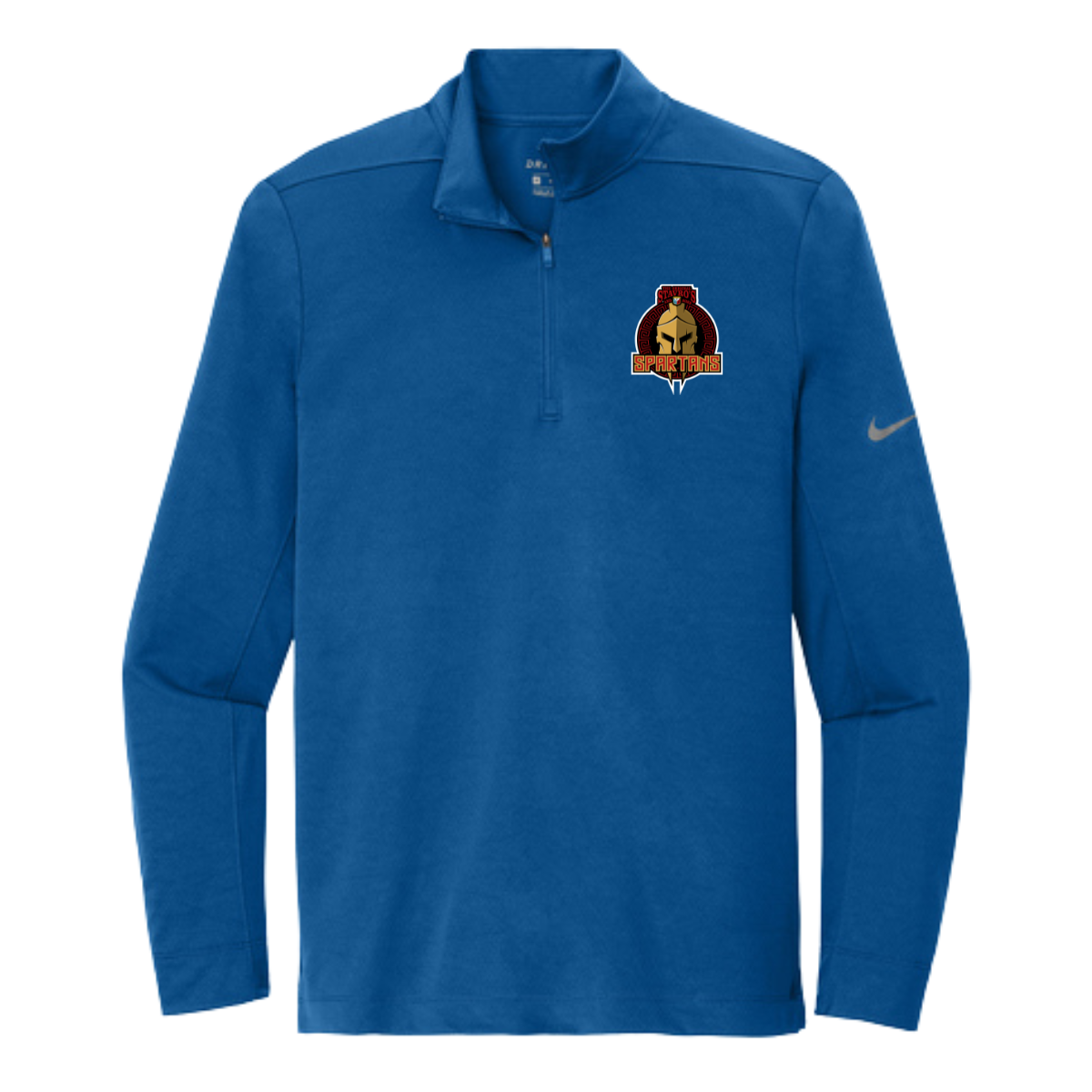 Adult Spartans Nike Dry 1/2 Zip Cover Up