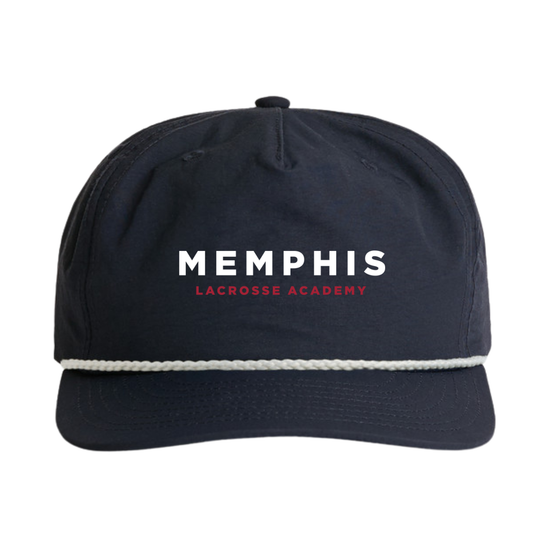 Memphis Lacrosse Academy AS Colour Surf Rope Cap