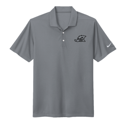 Adult Grey Duck Lacrosse Nike Dri-FIT Micro Pique 2.0 Polo