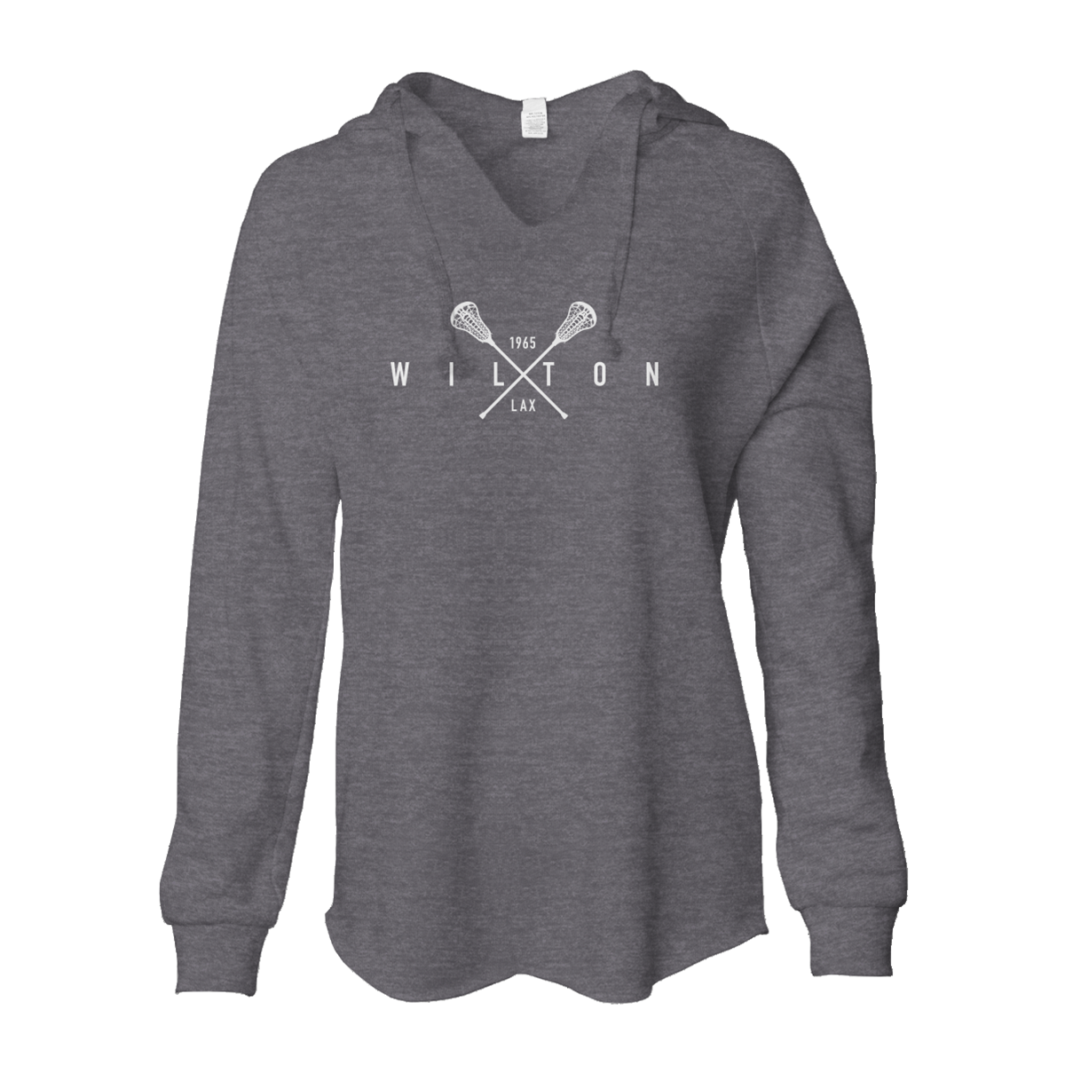 Women's Wilton Lacrosse Lightweight Wash Hoodie