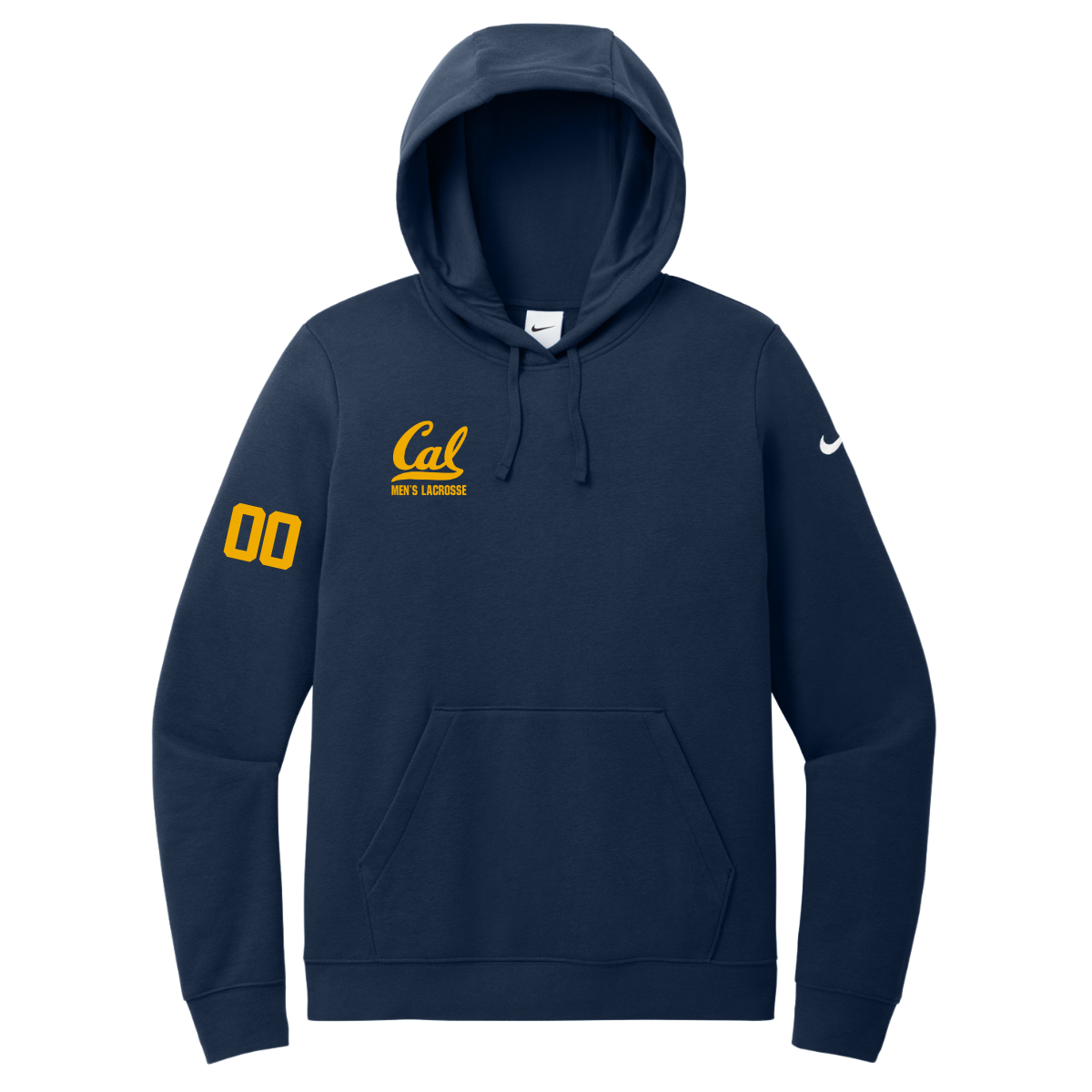 Women's Cal Men's Lacrosse Nike Club Fleece Hoodie