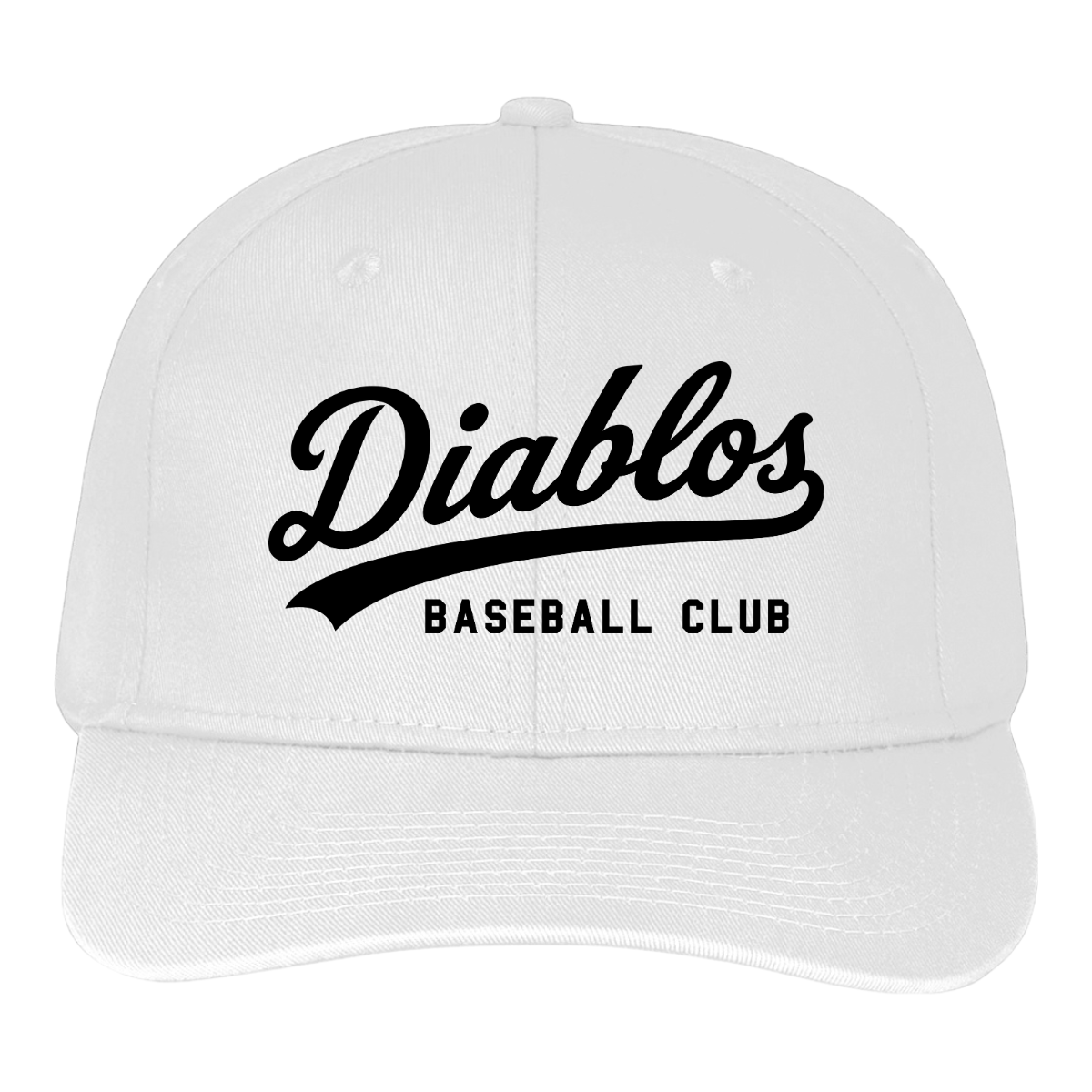 Youth Diablos Baseball Augusta Sportswear Cotton Twill Low Profile Cap