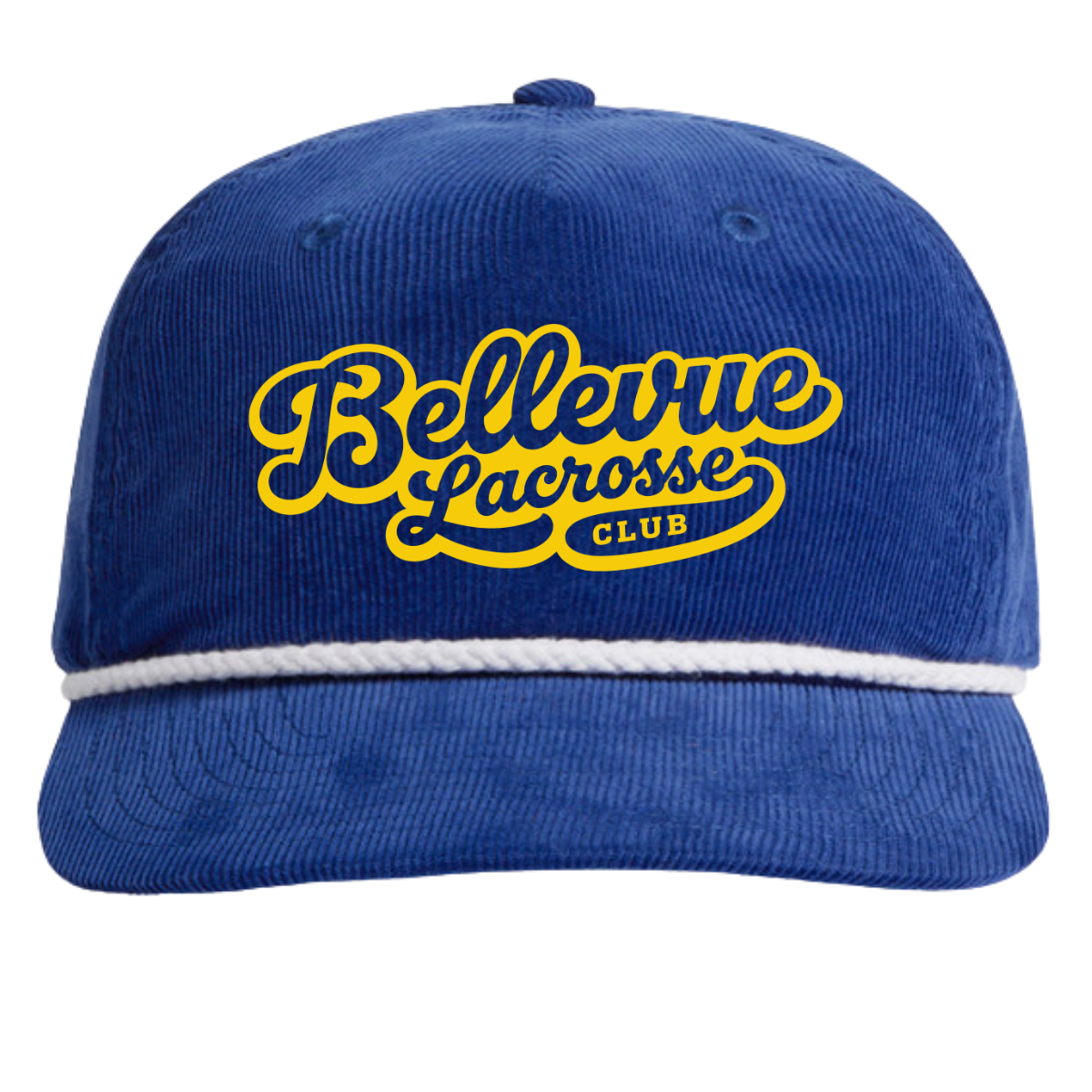 Bellevue Lacrosseas Colour Class Cord Rope Hat