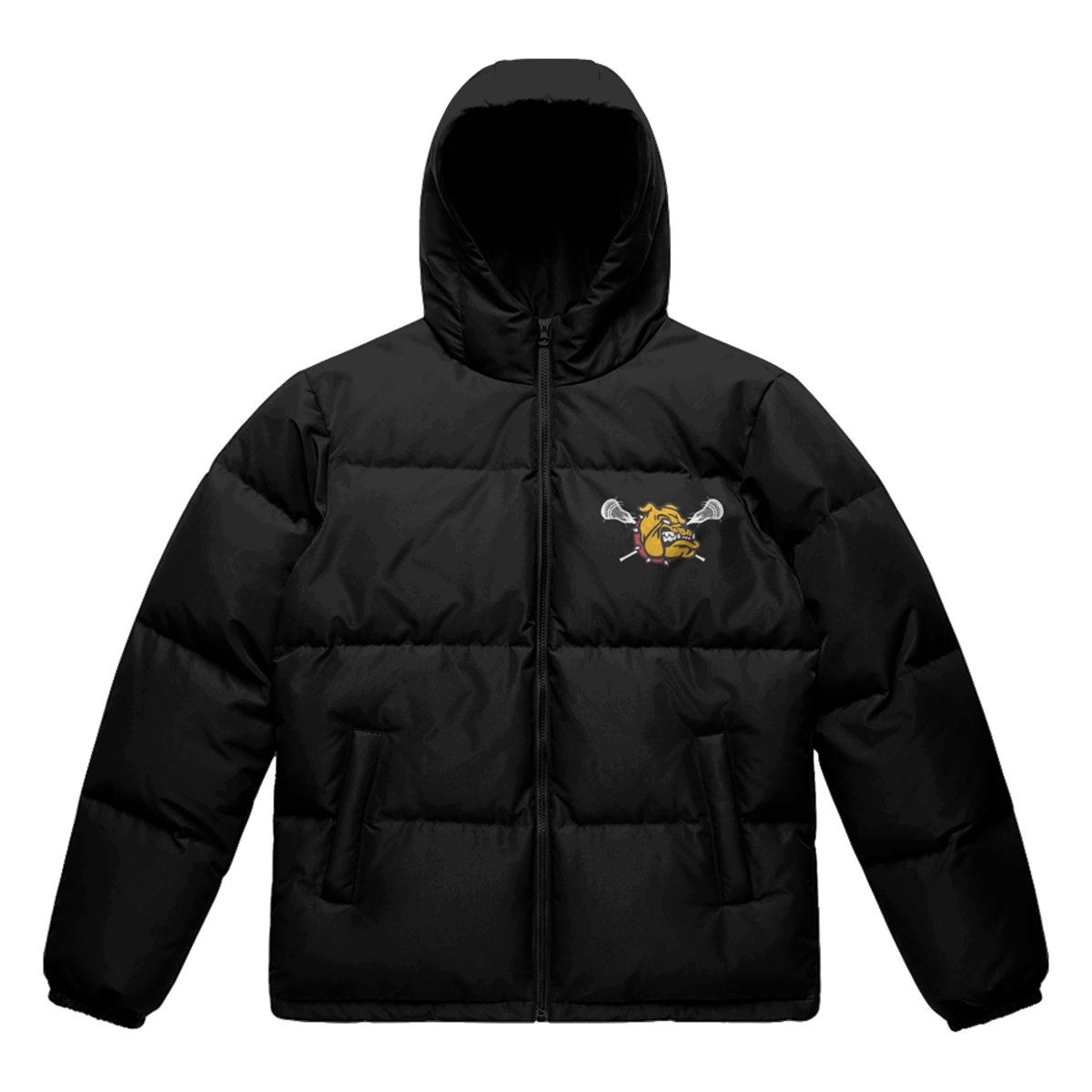 Adult Judge Lax AS Colour Hooded Puffer Jacket
