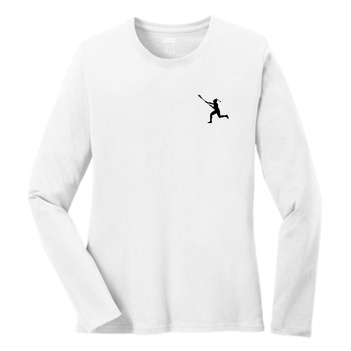 Women's Charlotte North Lacrosse Long Sleeve Core Cotton Tee
