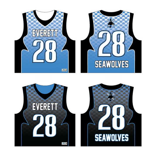 Everett Lacrosse Reversible Pinnie - 5th Grade