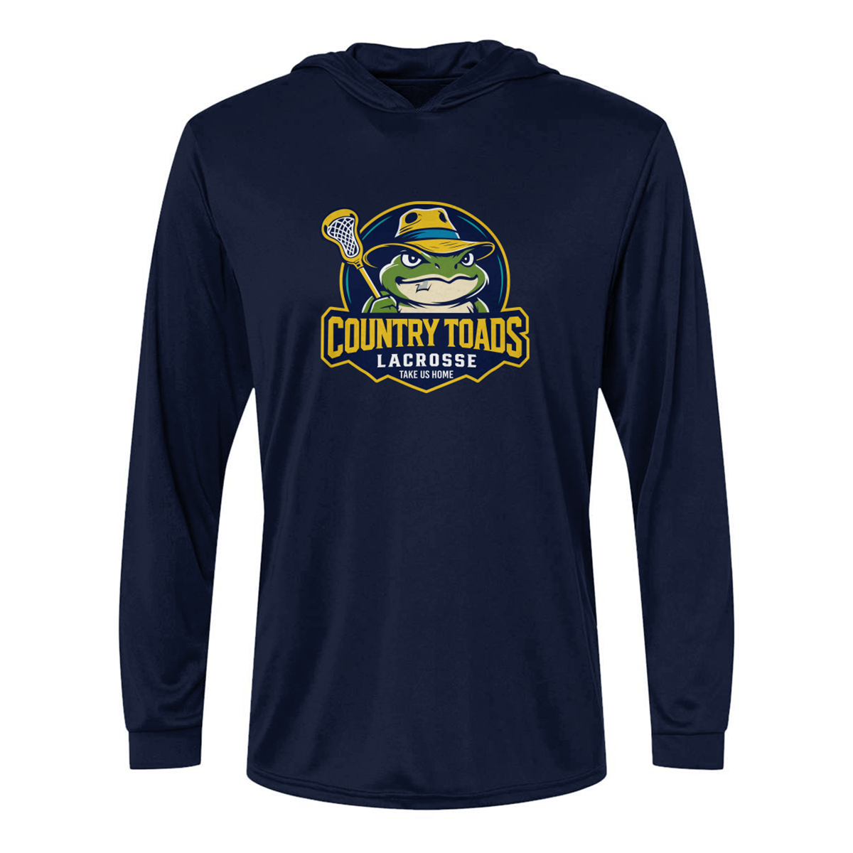 Adult Country Toads Lacrosse Paragon Bahama Sun Hoodie