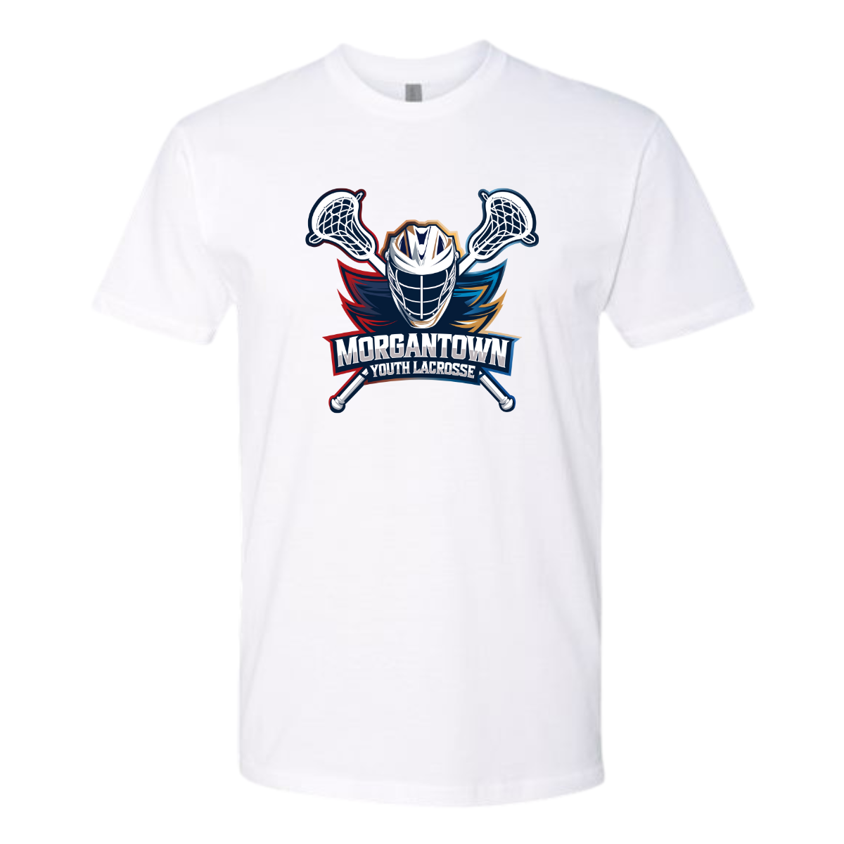 Adult Morgantown Lacrosse Next Level Cotton T-Shirt