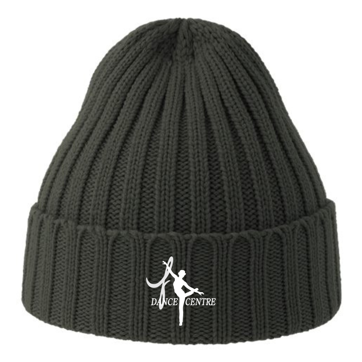 Footlight Dance Centre Atlantis Cable Knit Cuffed Beanie