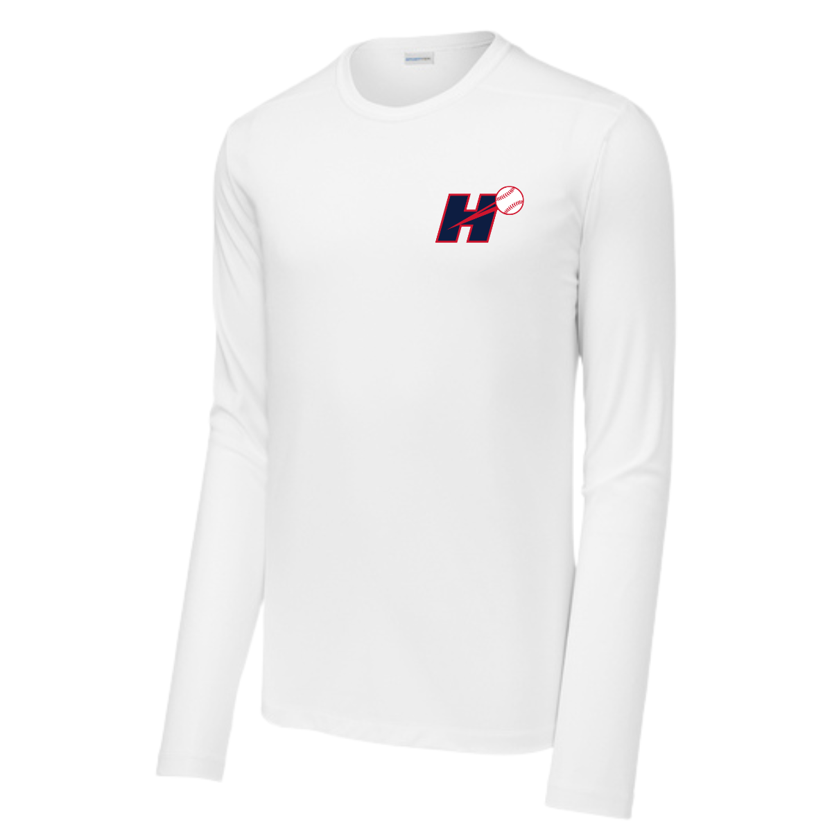 Adult Hopewell Baseball Sport-Tek Posi UV Pro LS Tee