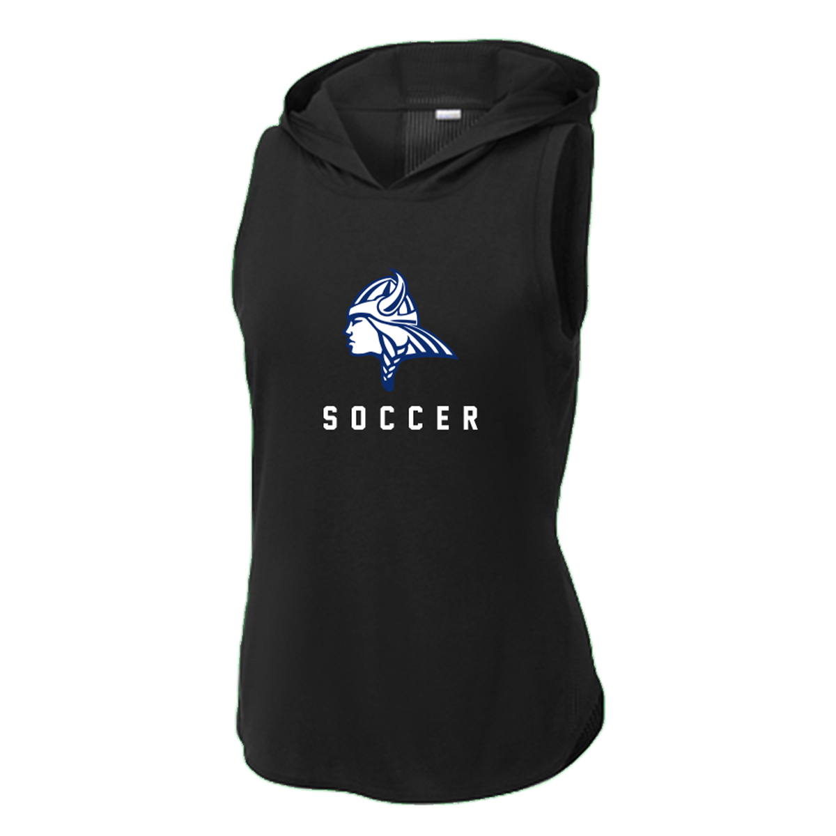 Women's Maclay Soccer Sport-Tek Solid Hoodie Tank