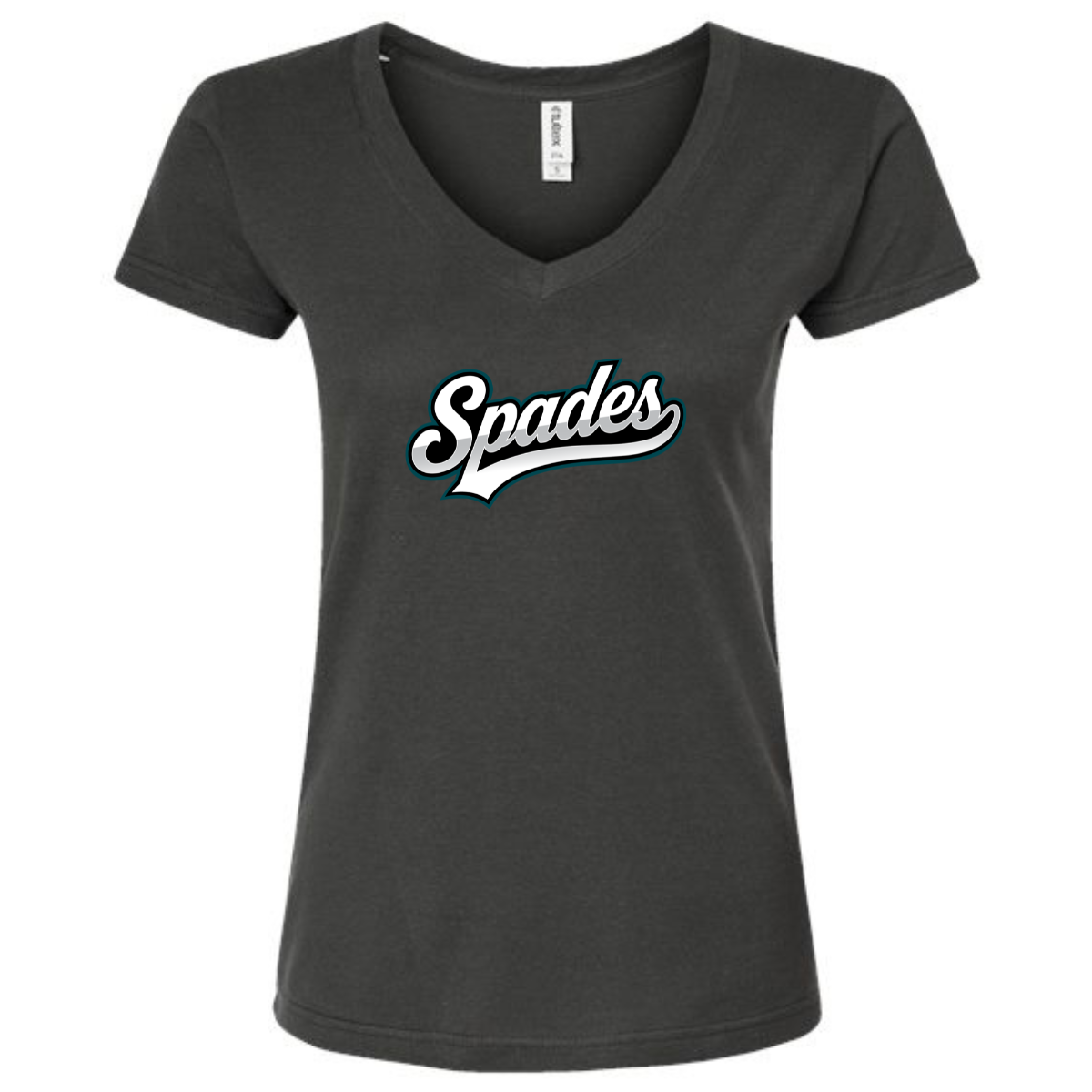 Women's South Bay Spades Tultex V-Neck T-Shirt