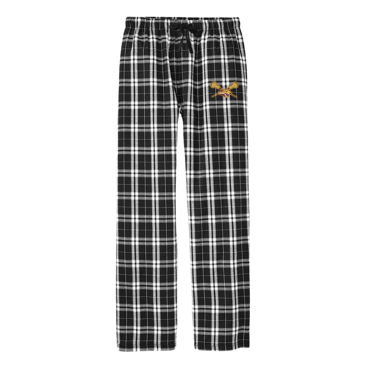 Adult Cooper High School Lacrosse District Flannel Plaid Pant