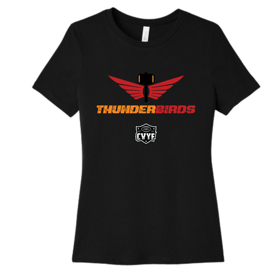 Women’s Thunderbirds Bella + Canvas Relaxed Jersey T-Shirt