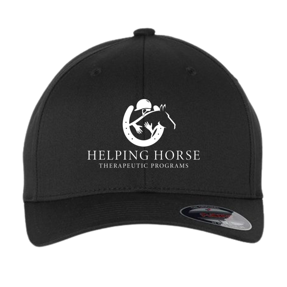 Helping Horse Flexfit Fitted Baseball Hat
