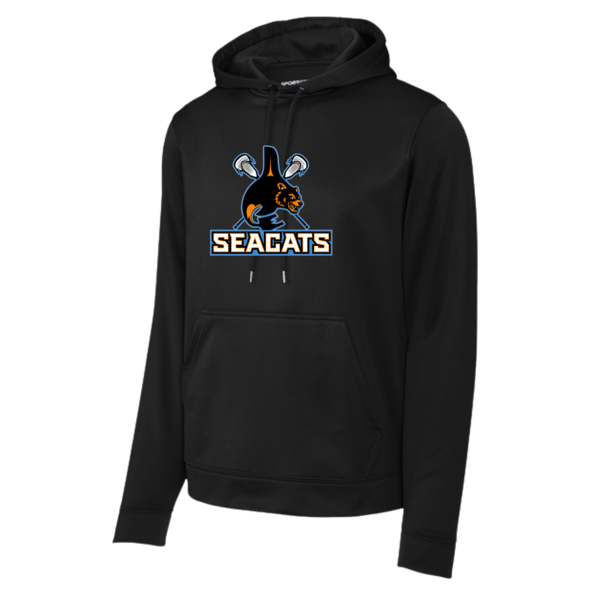Adult Everett Lacrosse Sport-Tek Sport-Wick Fleece Hoodie