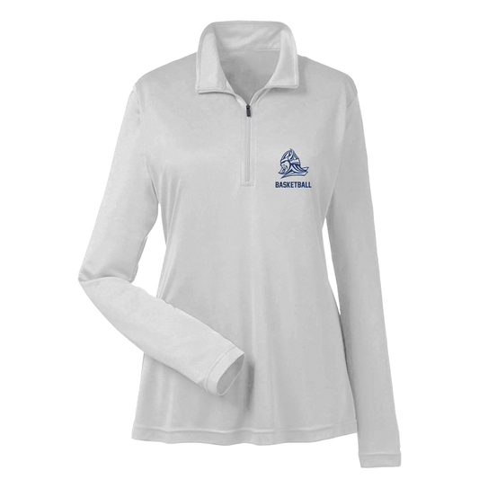 Women's Maclay Basketball Team 365 Zone Performance Quarter-Zip