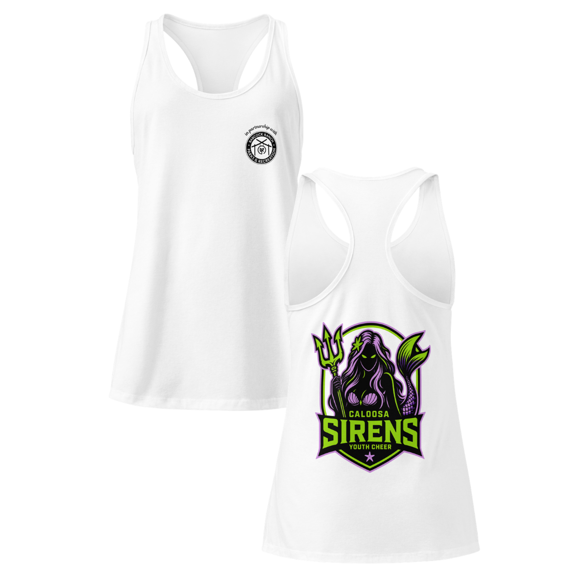 Women's Caloosa Sirens Next Level Racerback Tank Top