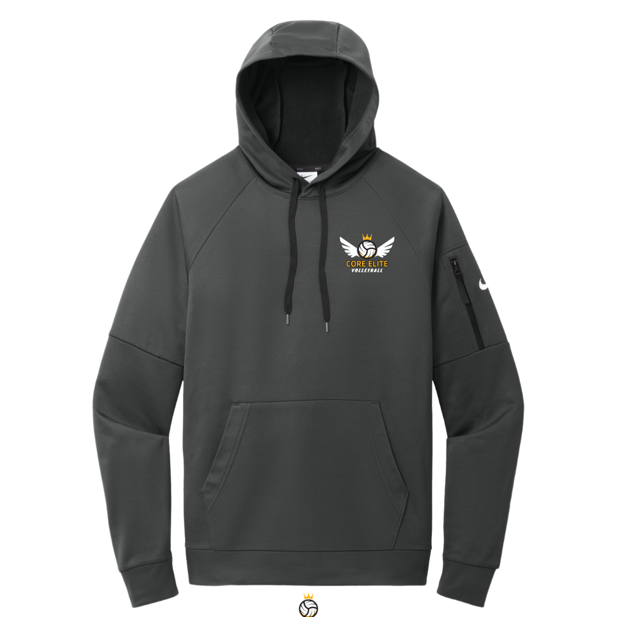 Adult Core Elite Nike Therma-FIT Pocket Pullover Fleece Hoodie