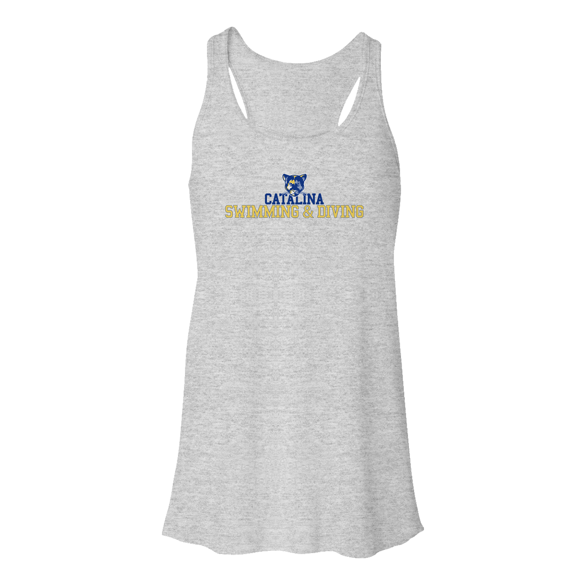 Women's Catalina Swimming & Diving Flowy Racerback Tank