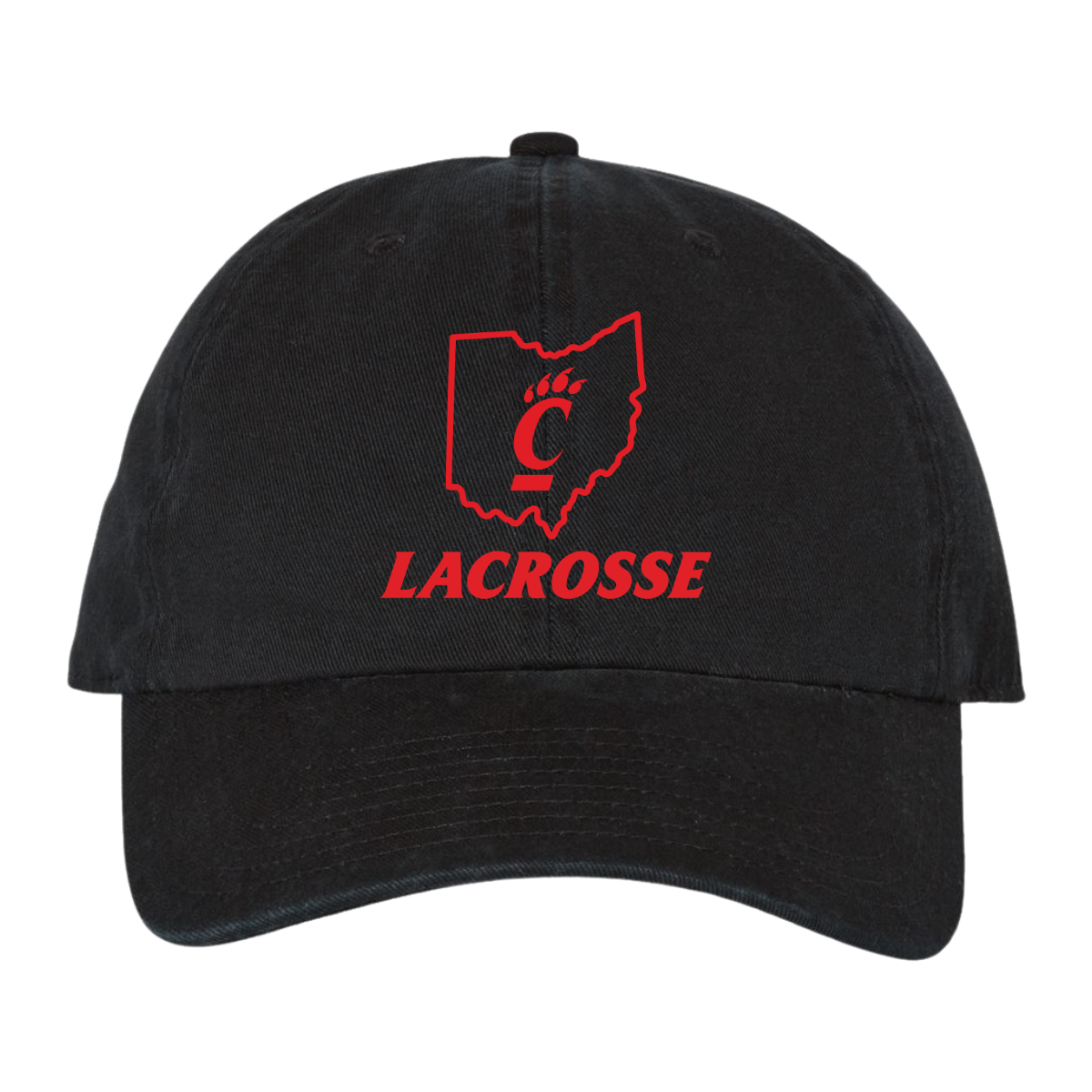 University of Cincinnati Men’s Lacrosse 47 Clean Up Cap