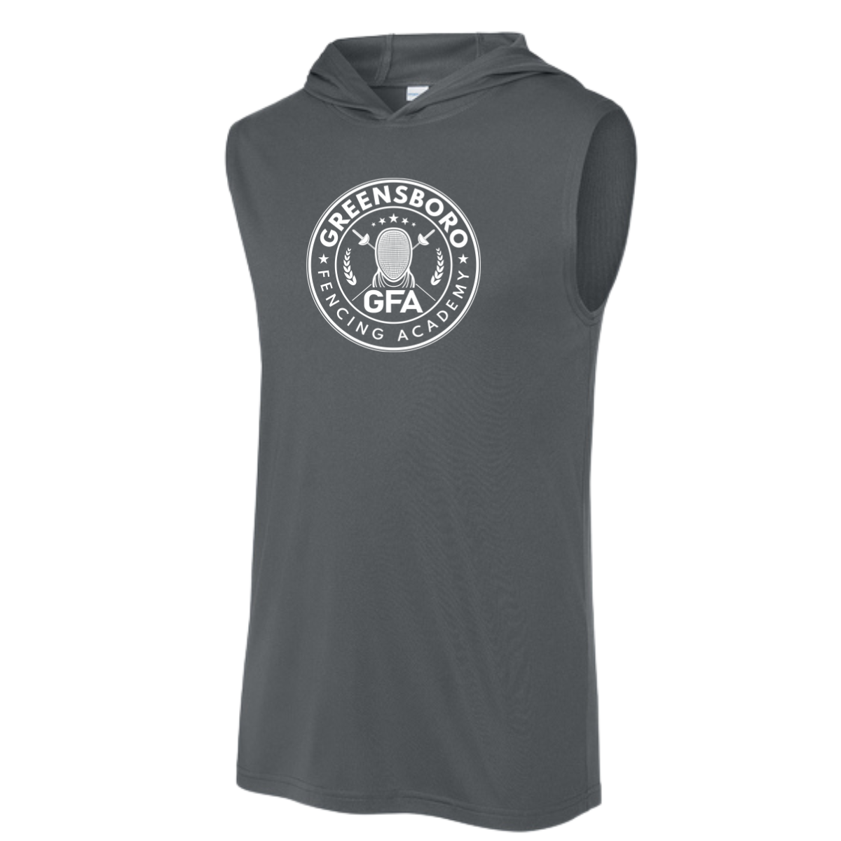 Adult Greensboro Fencing Sport-Tek Sleeveless Hoodie