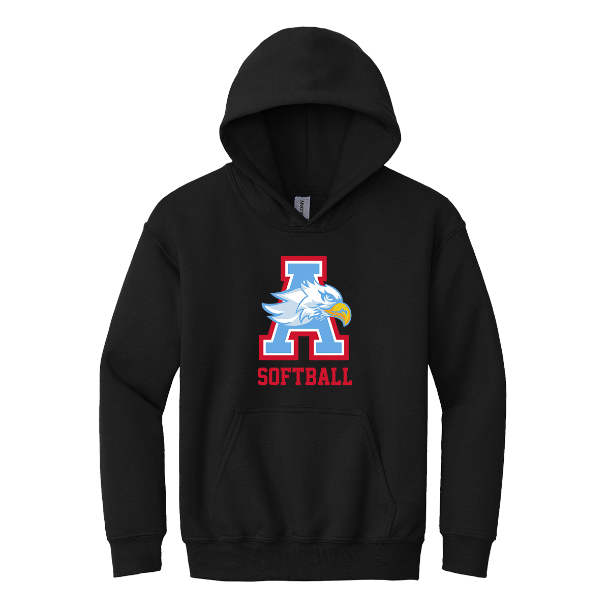 Youth ARCA High Softball Gildan Hoodie
