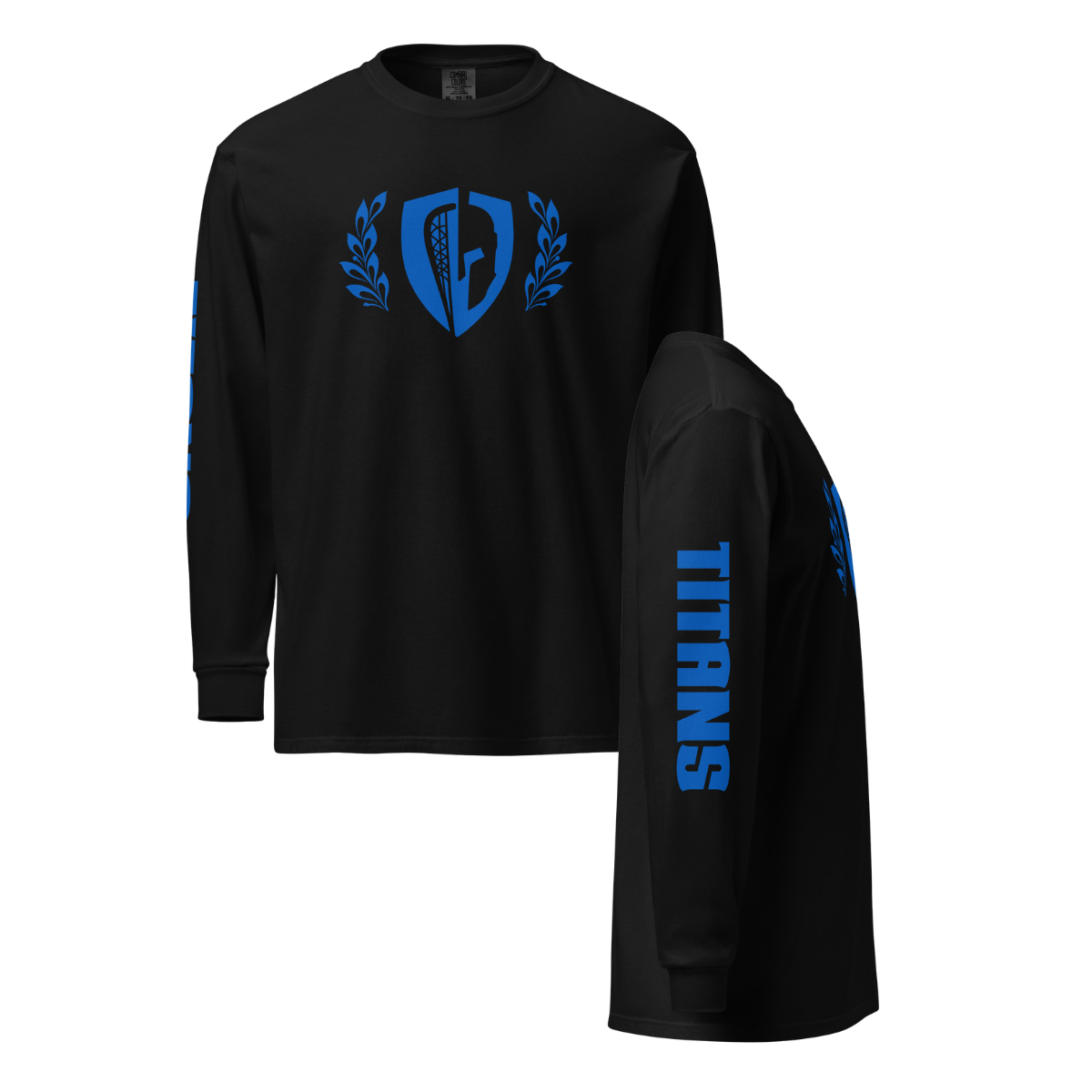 Adult SW Titans Lacrosse Comfort Colors Long Sleeve T-Shirt