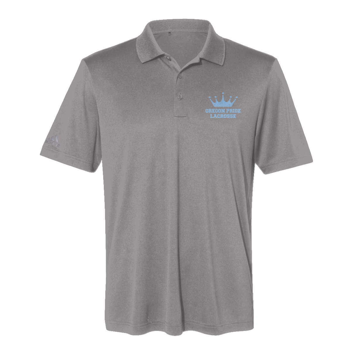 Adult Oregon Pride Lacrosse Adidas Performance Polo