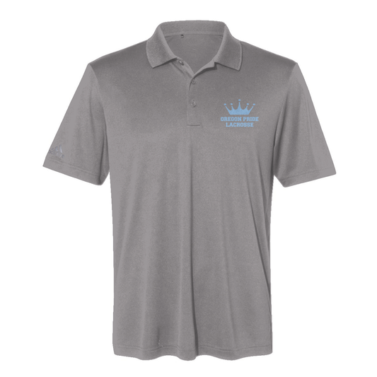 Adult Oregon Pride Lacrosse Adidas Performance Polo