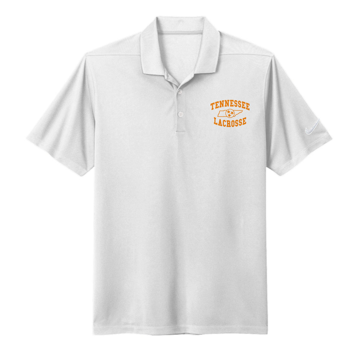 Adult Tennessee Lacrosse Nike Dri-FIT Micro Pique 2.0 Polo
