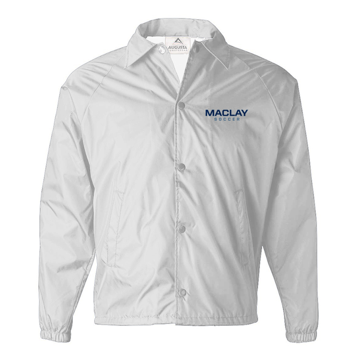 Adult Maclay Soccer Augusta Sportwear Coaches Jacket