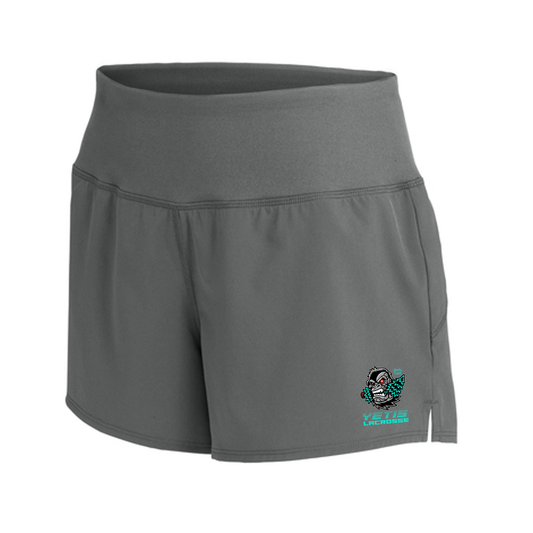 Women's Slaughter County Yetis Lacrosse Sport-Tek Repeat Short