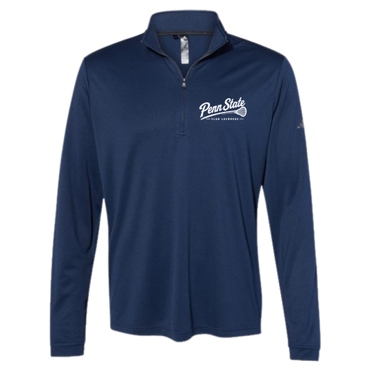 Adult Penn State Lacrosse Adidas Lightweight Quarter-Zip Pullover