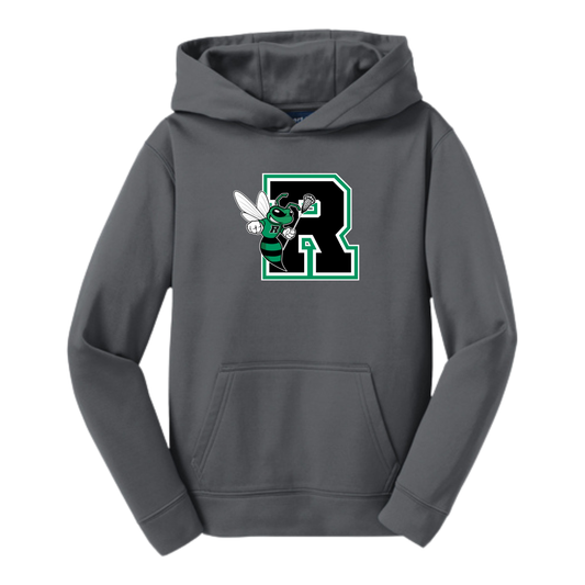 Youth Jr Hornets Lacrosse Sport-Tek Performance Hoodie