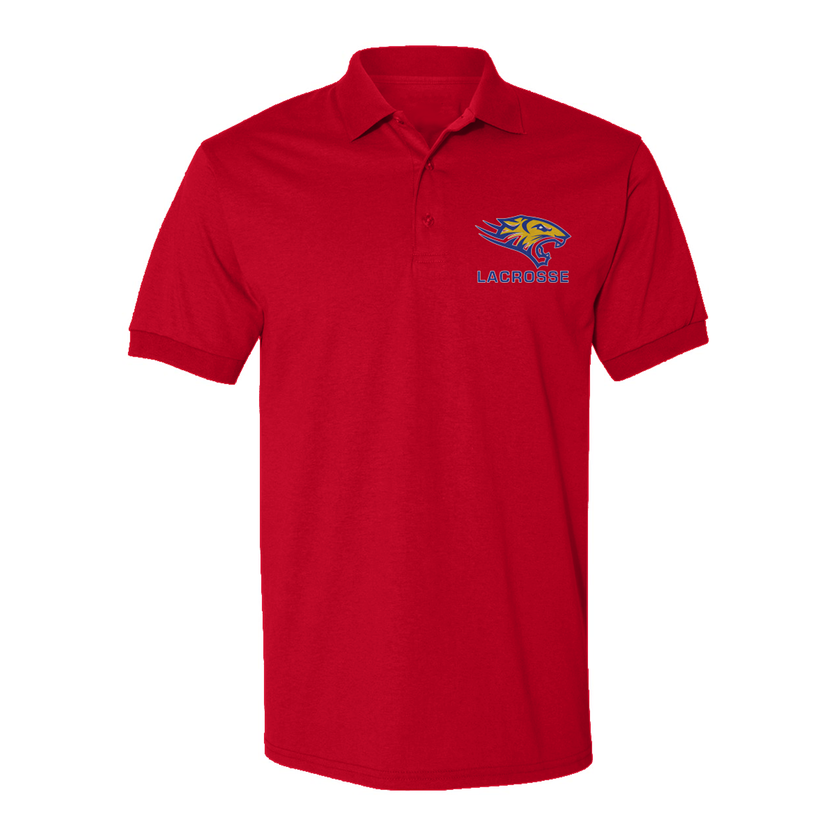 Adult Tacoma Tigers Lacrosse Dryblend Jersey Polo
