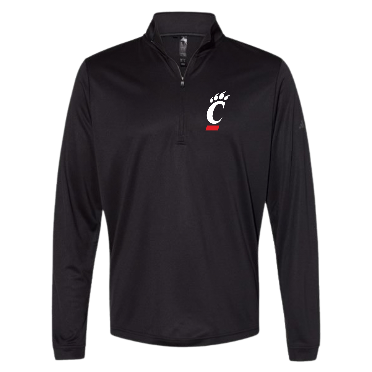 Adult University of Cincinnati Lacrosse Adidas Lightweight Quarter-Zip Pullover