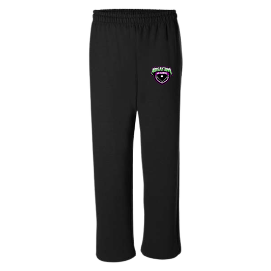 Adult Morgantown Youth Lacrosse Gildan Open-Bottom Relaxed Sweatpants