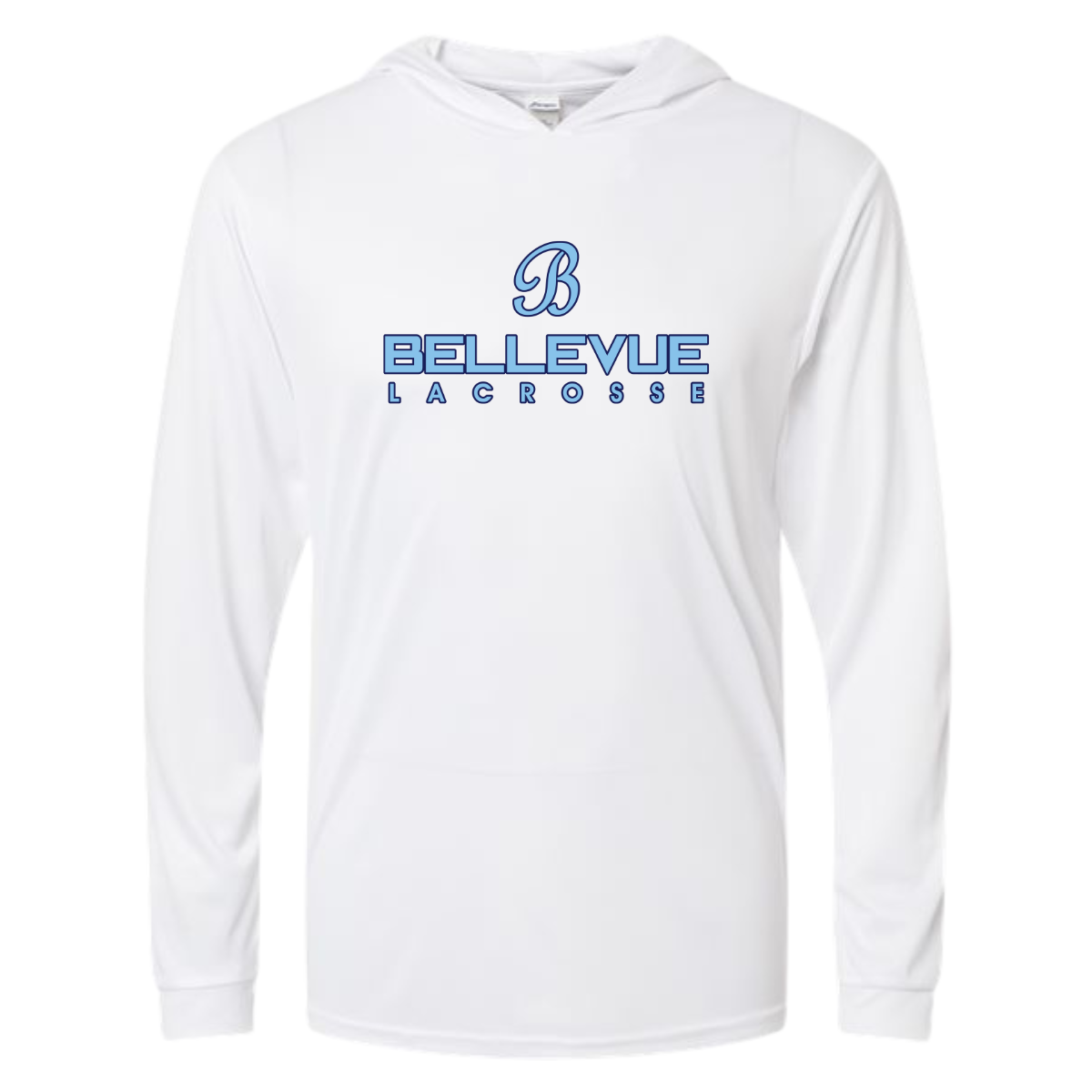 Cancer Awareness - Adult Bellevue Lacrosse Paragon Bahama Sun Hoodie