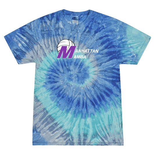 Adult Manhattan Mamba Tie-Dye Blue Jerry Tee