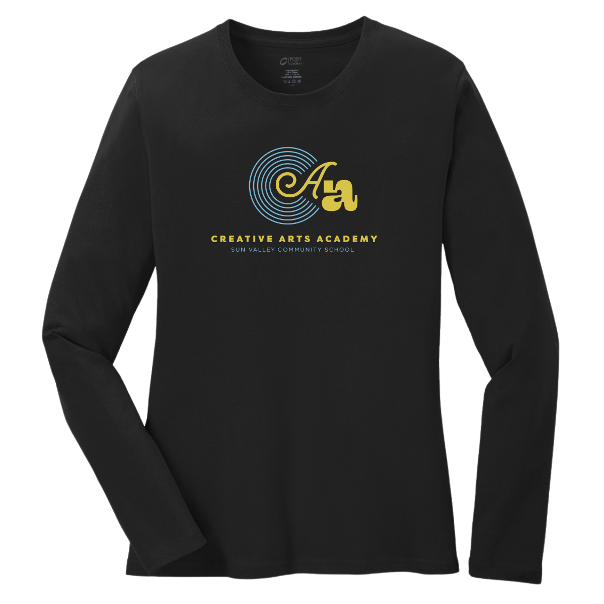 Women’s Sun Valley Community School Port & Company Long Sleeve T-Shirt