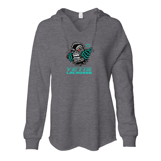 Women's Slaughter County Yetis Lacrosse Lightweight Wash Hoodie