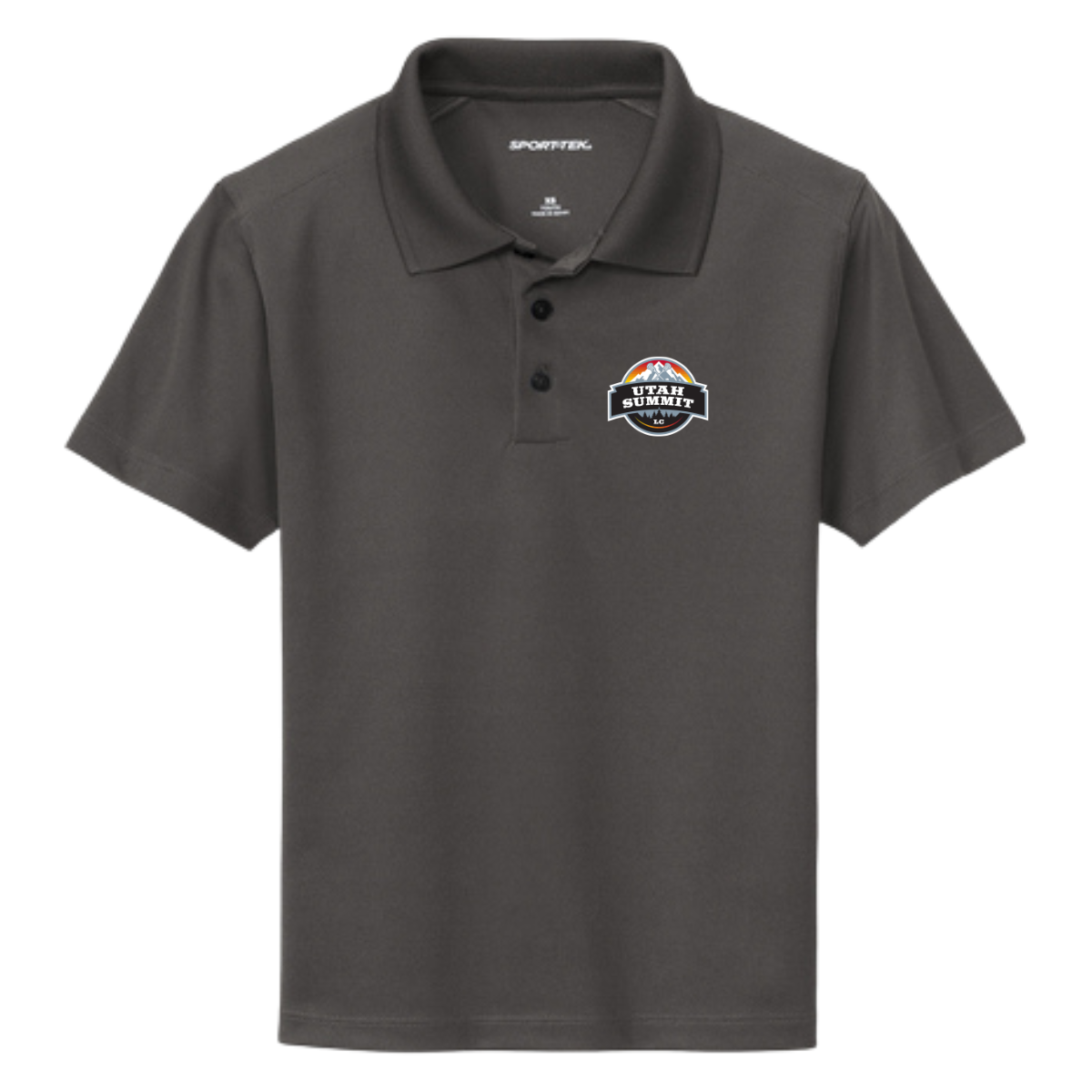 Youth Utah Summit LC Sport-Tek UV Micropique Polo