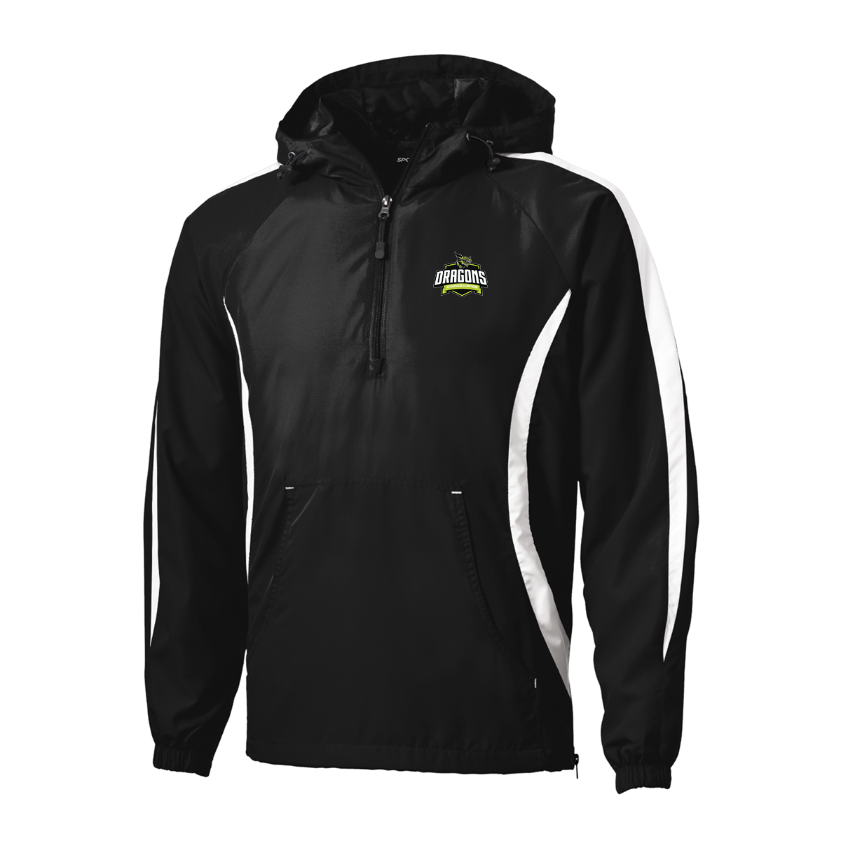 Adult Dragons Sport-Tek Colorblock Raglan Anorak