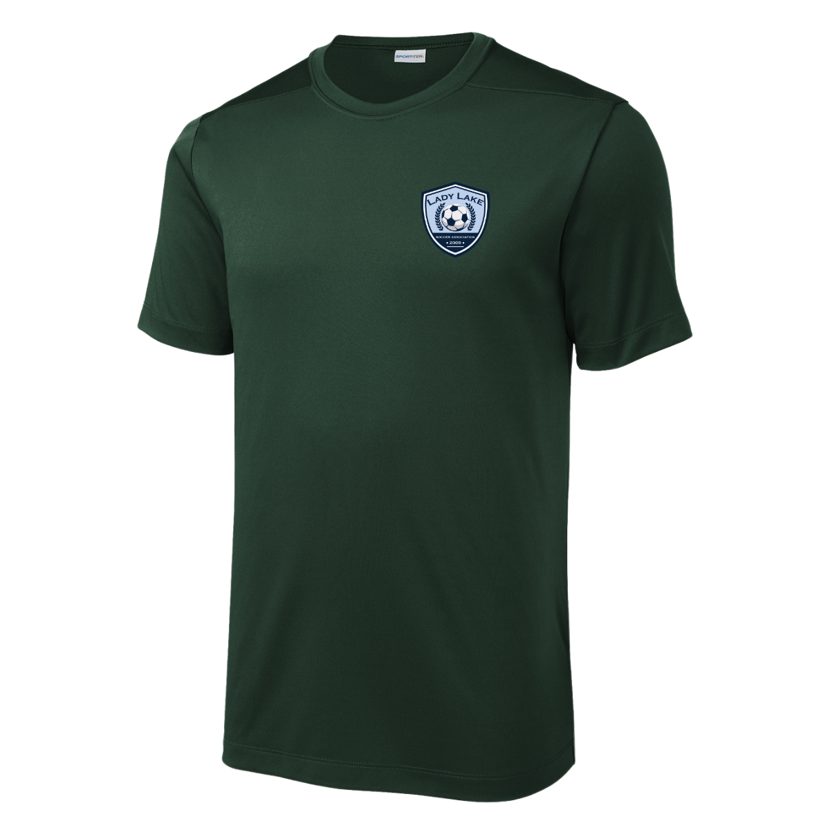 Adult Lady Lake Soccer Association Sport-Tek Posi-UV Pro Tee