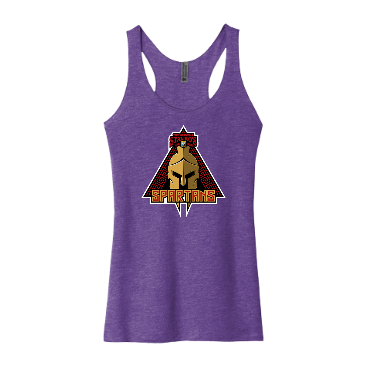 Women's Spartans Racerback Tank Top