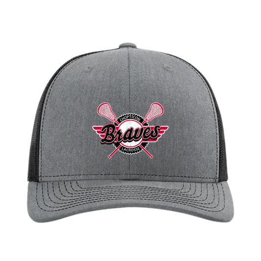 Lady Braves Richardson Snapback Trucker Cap