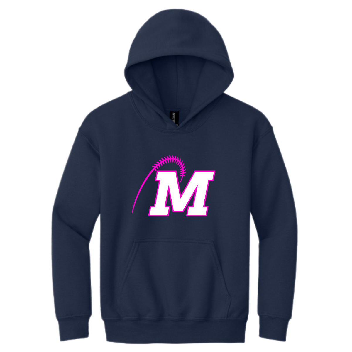 Girl's Milwood Little League Gildan Hoodie